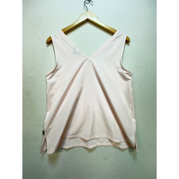 Eddie Bauer Women's Departure V-Neck Tank Top Size S Pink Lightweight Casual - Picture 9 of 9